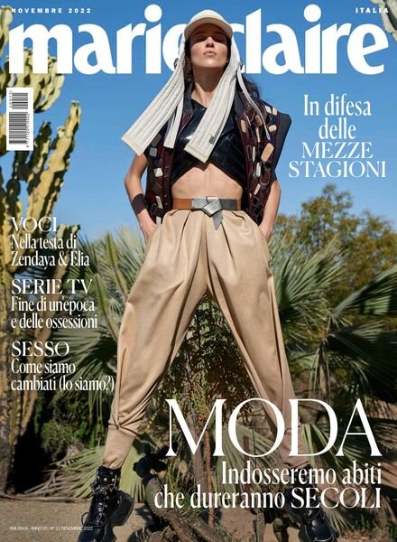 Marie Claire Italia – Novembre 2022 Cover