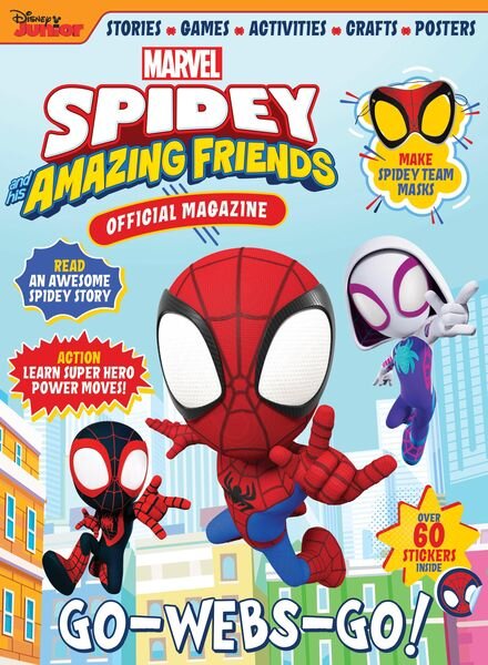 Marvel Spidey and His Amazing Friends Magazine – October 2022 Cover