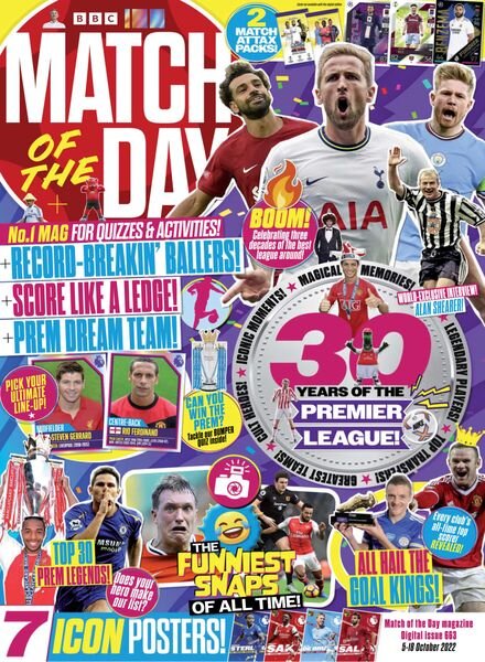 Match of the Day – 05 October 2022 Cover