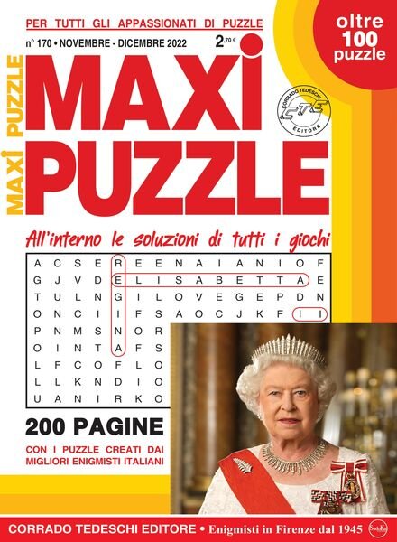 Maxi Puzzle – novembre 2022 Cover