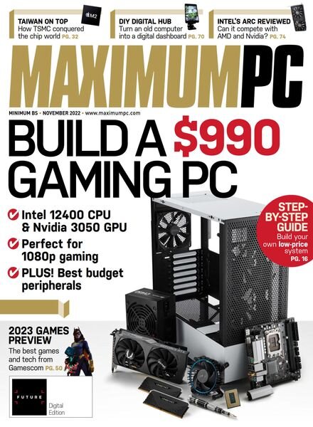Maximum PC – November 2022 Cover