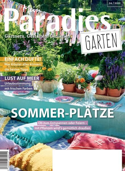 Mein Paradies Garten – Nr 4 2022 Cover