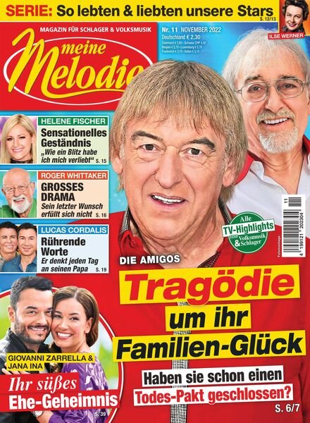 Meine Melodie – Oktober 2022 Cover