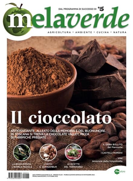Melaverde – novembre 2022 Cover