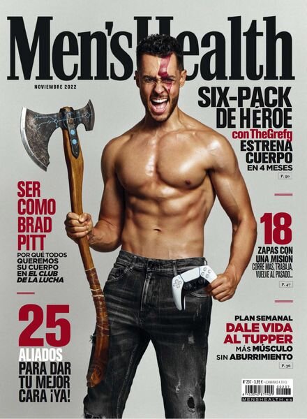 Men’s Health Espana – noviembre 2022 Cover