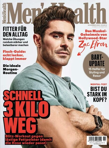 Men’s Health Germany – Oktober 2022 Cover