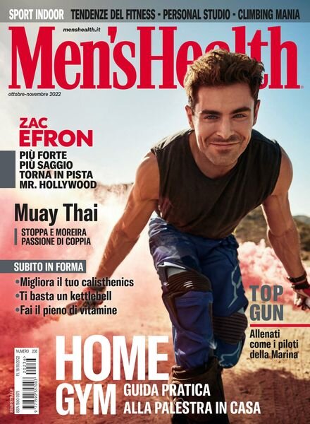 Men’s Health Italia – Ottobre-Novembre 2022 Cover