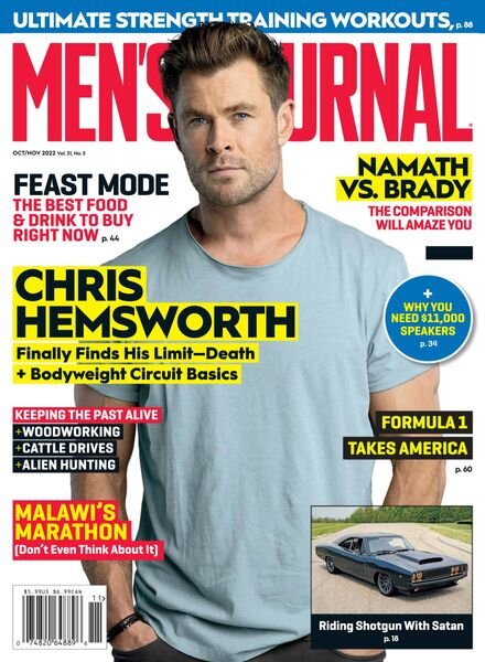 Men’s Journal – October 2022 Cover
