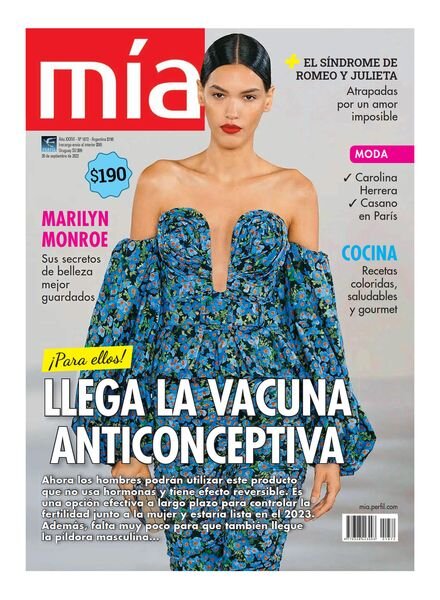 Mia Argentina – 01 octubre 2022 Cover