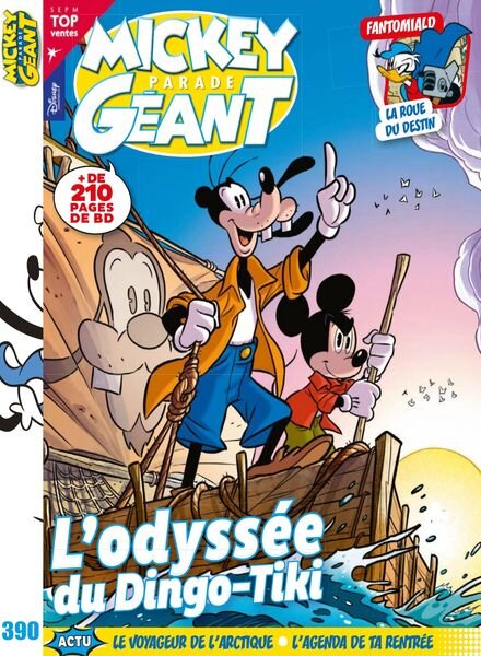 Mickey Parade Geant – Septembre-Octobre 2022 Cover