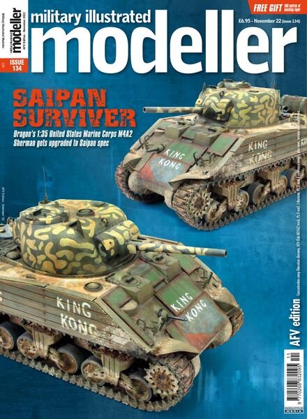 Military Illustrated Modeller – Issue 134 – November 2022 Cover