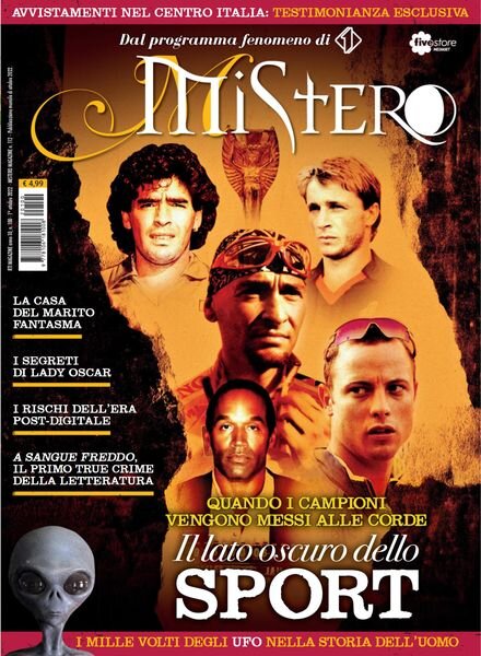 Mistero Magazine – ottobre 2022 Cover