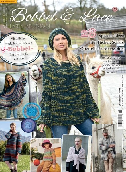 Mit Bobbel & Lace hakeln und stricken – September 2022 Cover