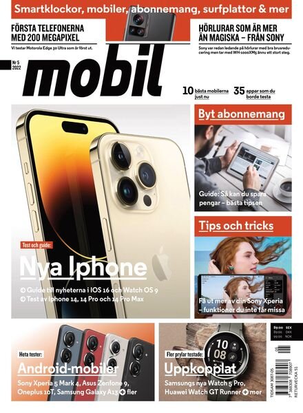 Mobil Sverige – oktober 2022 Cover