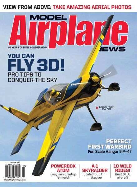 Model Airplane News – November 2022 Cover
