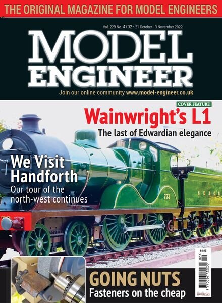 Model Engineer – 21 October 2022 Cover