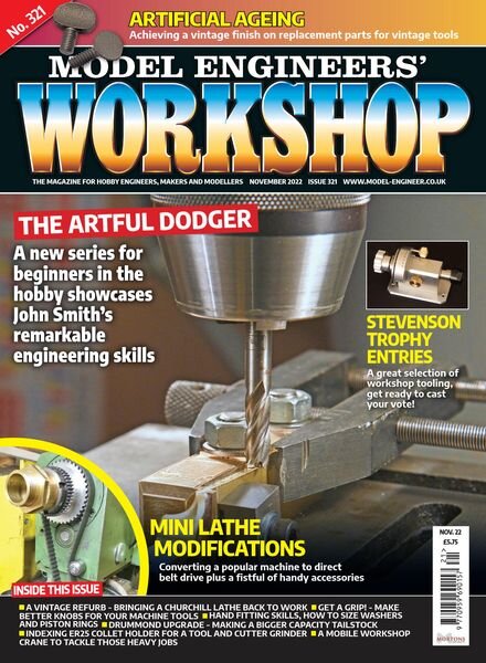 Model Engineers’ Workshop – November 2022 Cover