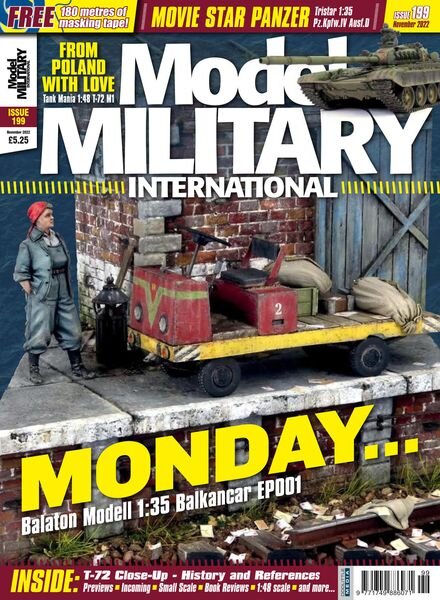 Model Military International – Issue 199 – November 2022 Cover