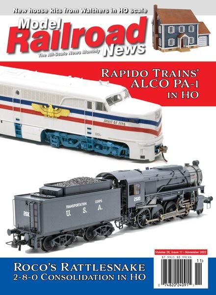 Model Railroad News – November 2022 Cover