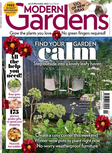 Modern Gardens – November 2022 Cover