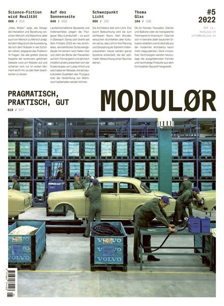Modulor – Oktober 2022 Cover