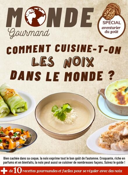 Monde Gourmand – octobre 2022 Cover