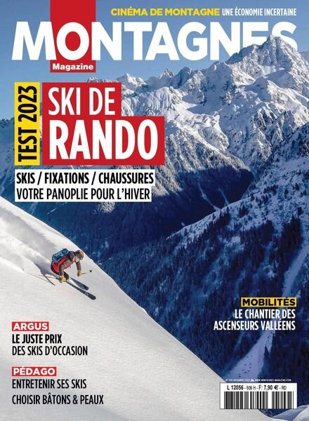 Montagnes Magazine – octobre 2022 Cover