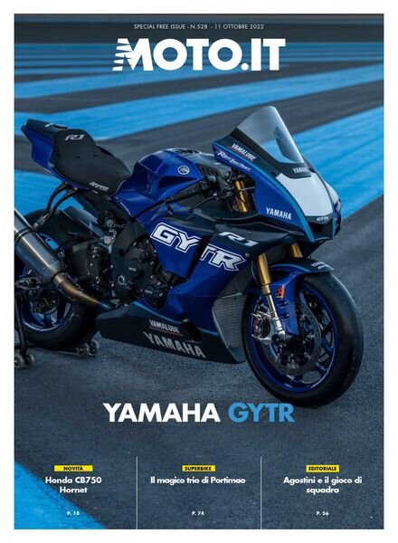 Moto.it Magazine – 11 Ottobre 2022 Cover