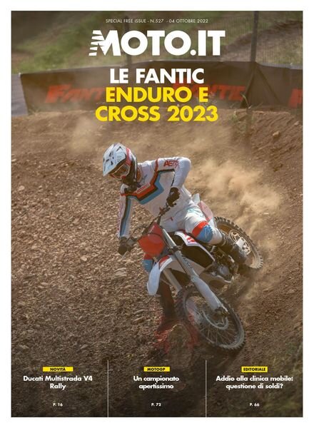 Moto.it Magazine – 4 Ottobre 2022 Cover