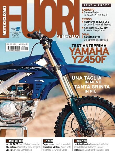Motociclismo Fuoristrada – novembre 2022 Cover