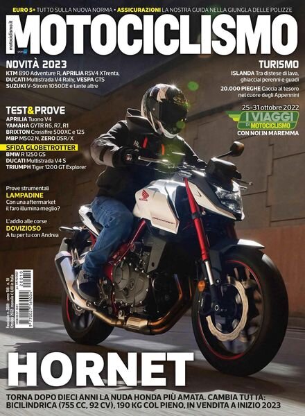 Motociclismo Italia – 04 ottobre 2022 Cover