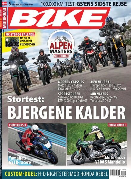 Motorrad Denmark – oktober 2022 Cover