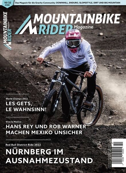 Mountainbike Rider Magazine – September 2022 Cover
