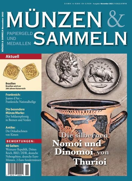 Munzen & Sammeln – Oktober 2022 Cover