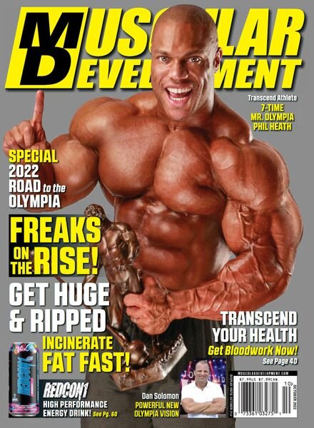 Muscular Development – October 2022 Cover