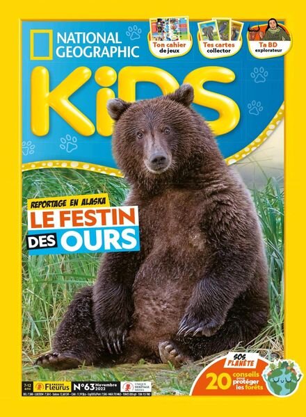National Geographic Kids – octobre 2022 Cover