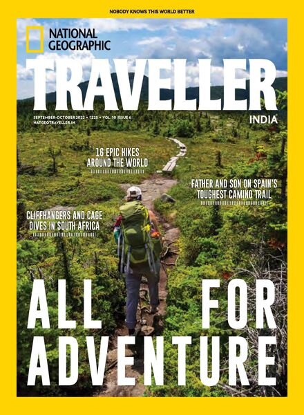 National Geographic Traveller India – September 2022 Cover