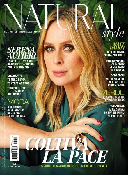 Natural Style – Novembre 2022 Cover