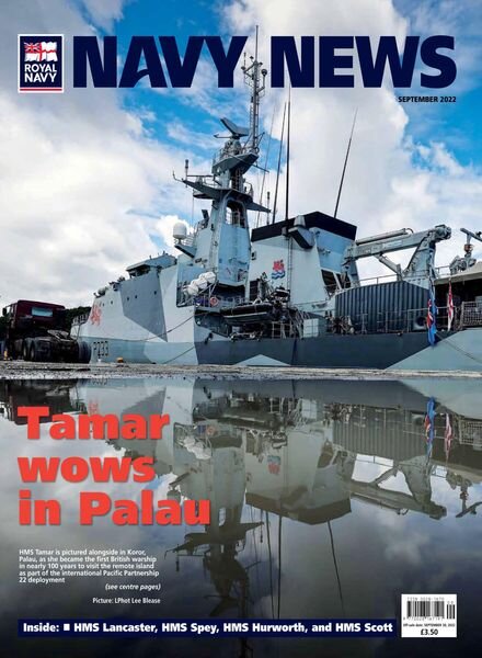 Navy News – September 2022 Cover