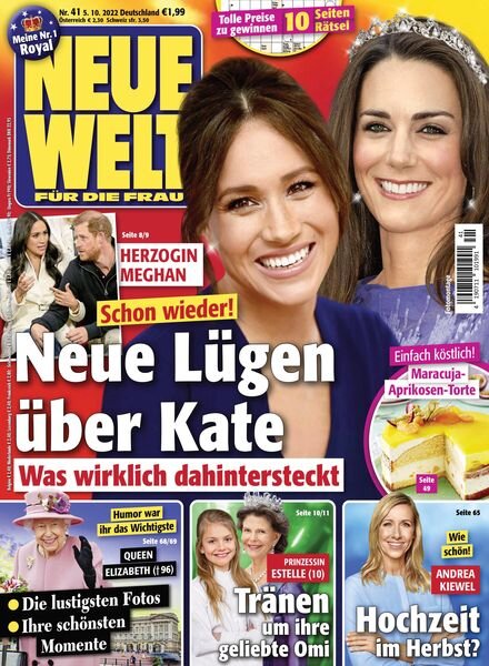 Neue Welt – 05 Oktober 2022 Cover