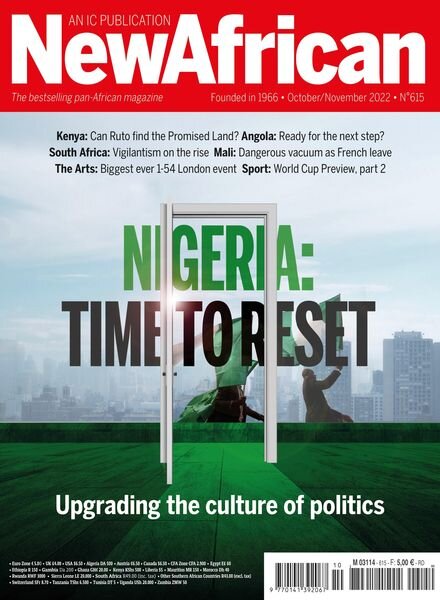 New African – September 2022 Cover