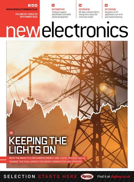 New Electronics – September 2022 Cover