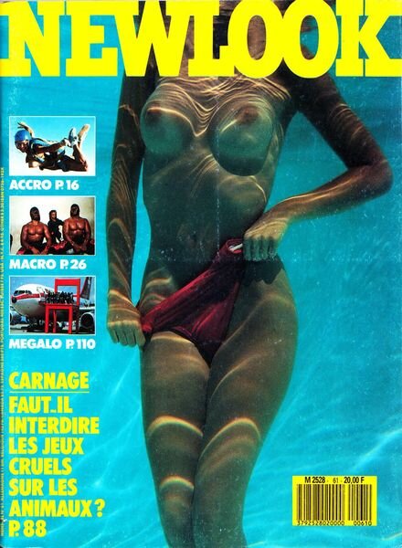 Newlook France – N 61 September 1988 Cover