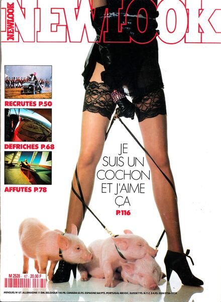 Newlook France – N 67 March 1989 Cover