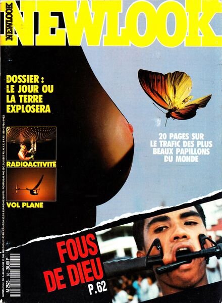 Newlook France – N 68 April 1989 Cover