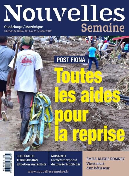 Nouvelles Semaine – 06 octobre 2022 Cover