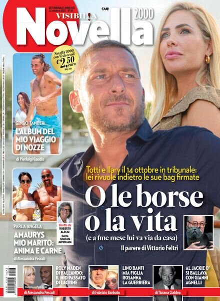 Novella 2000 – 13 Ottobre 2022 Cover