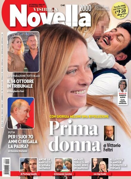 Novella 2000 – 6 Ottobre 2022 Cover