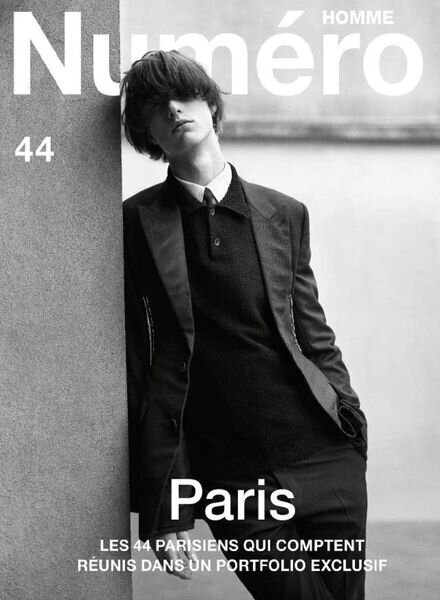 Numero Homme – – Hors-Serie N 44 – Automne-Hiver 2022-2023 Cover