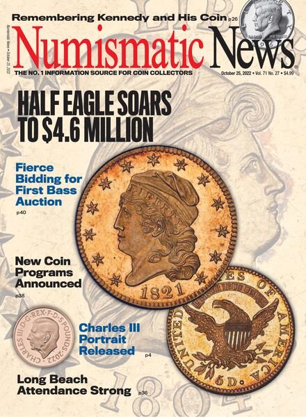 Numismatic News – October 25 2022 Cover